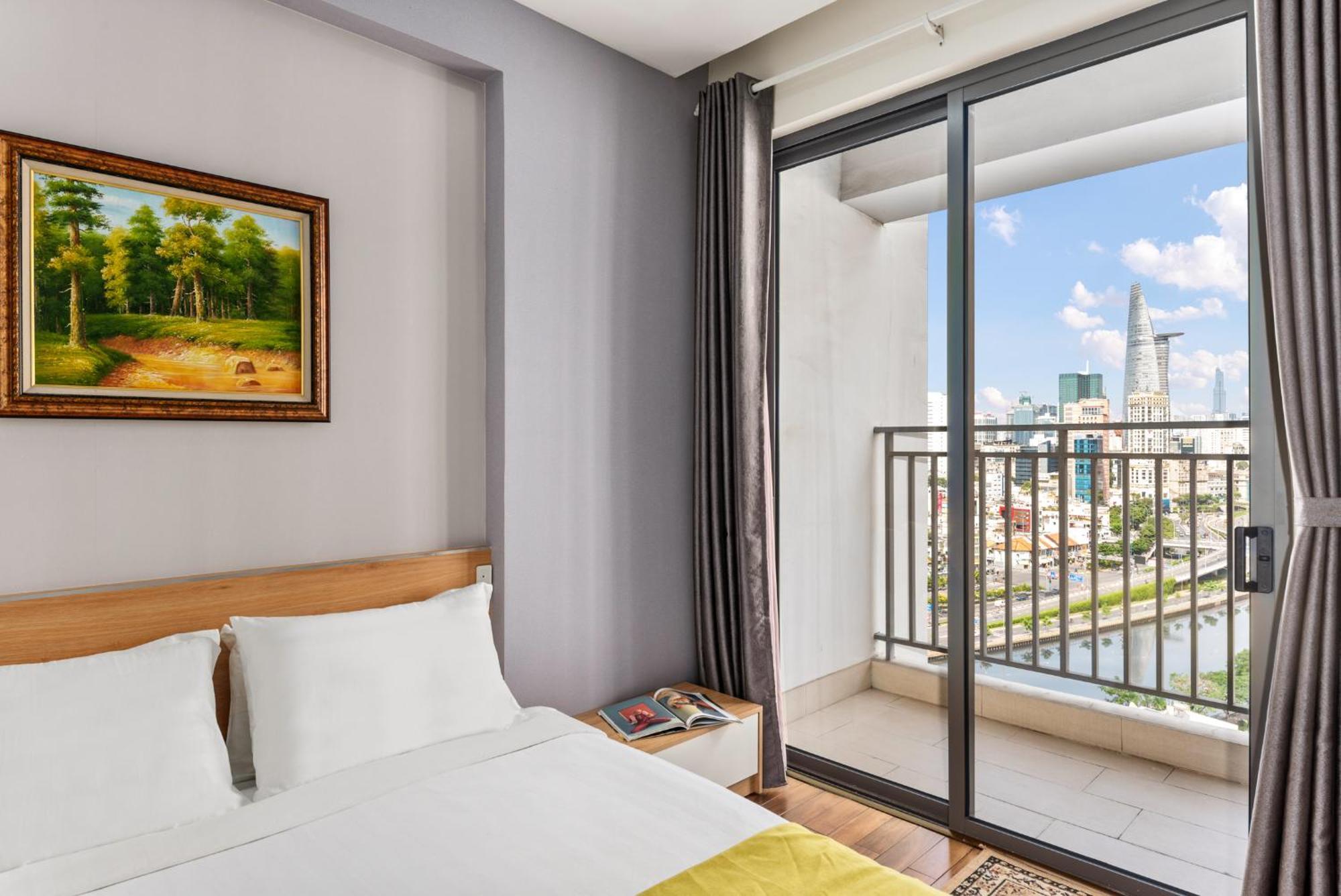 Stellar Cbd Rivergate Apartment - Pool - Free 4G Sim For 3 Nights Bandar Ho Chi Minh Luaran gambar