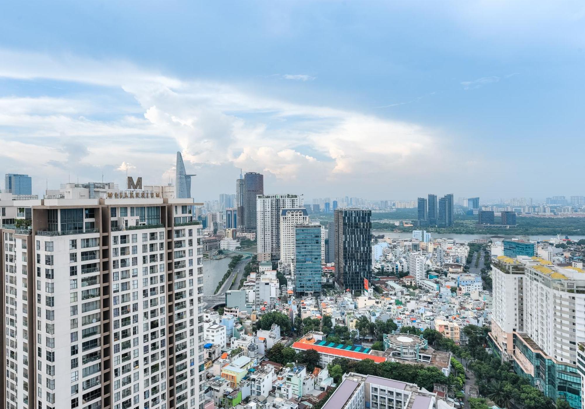 Stellar Cbd Rivergate Apartment - Pool - Free 4G Sim For 3 Nights Bandar Ho Chi Minh Luaran gambar